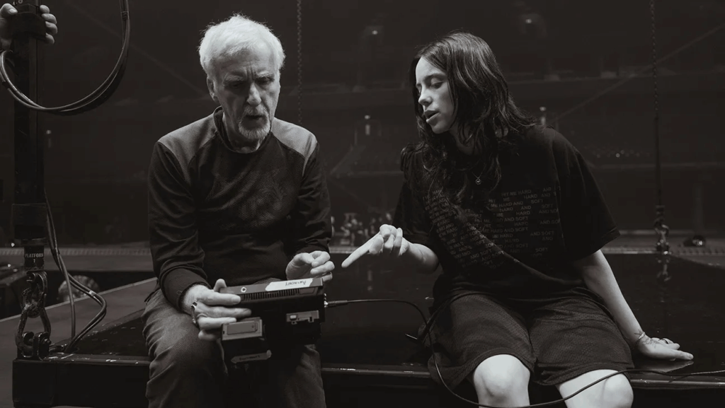 Billie Eilish and James Cameron 3D concert film
