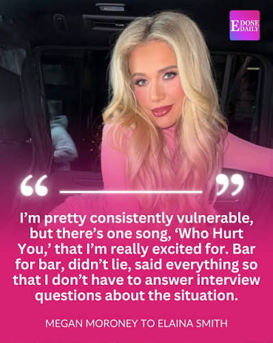 Megan Moroney backstage emotional statement Instagram