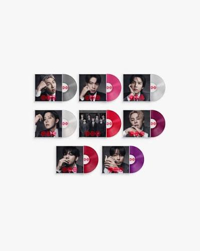 BTS ARIRANG vinyl variant picture disc album cover
